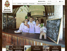 Tablet Screenshot of pousadacastelinhocanoa.com